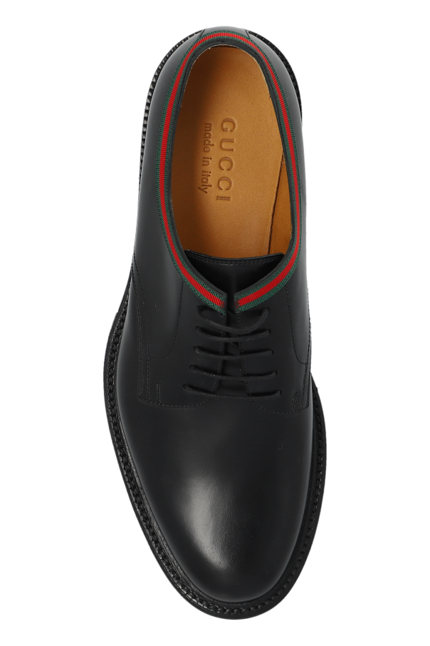 NIB GUCCI BOULEVARD BLACK SUEDE LOGO 281009 LACE UP SNEAKERS